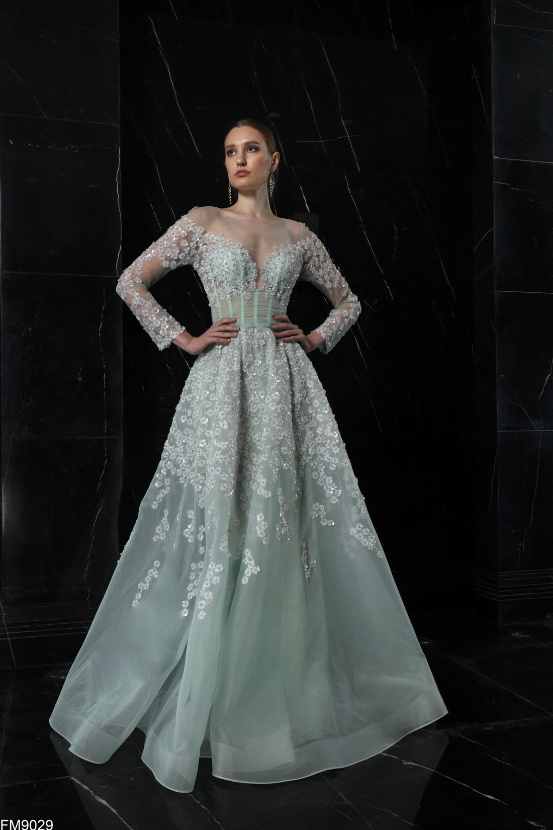 Azzure Couture FM9029 – Evening Dress - Spring 2024 Collection