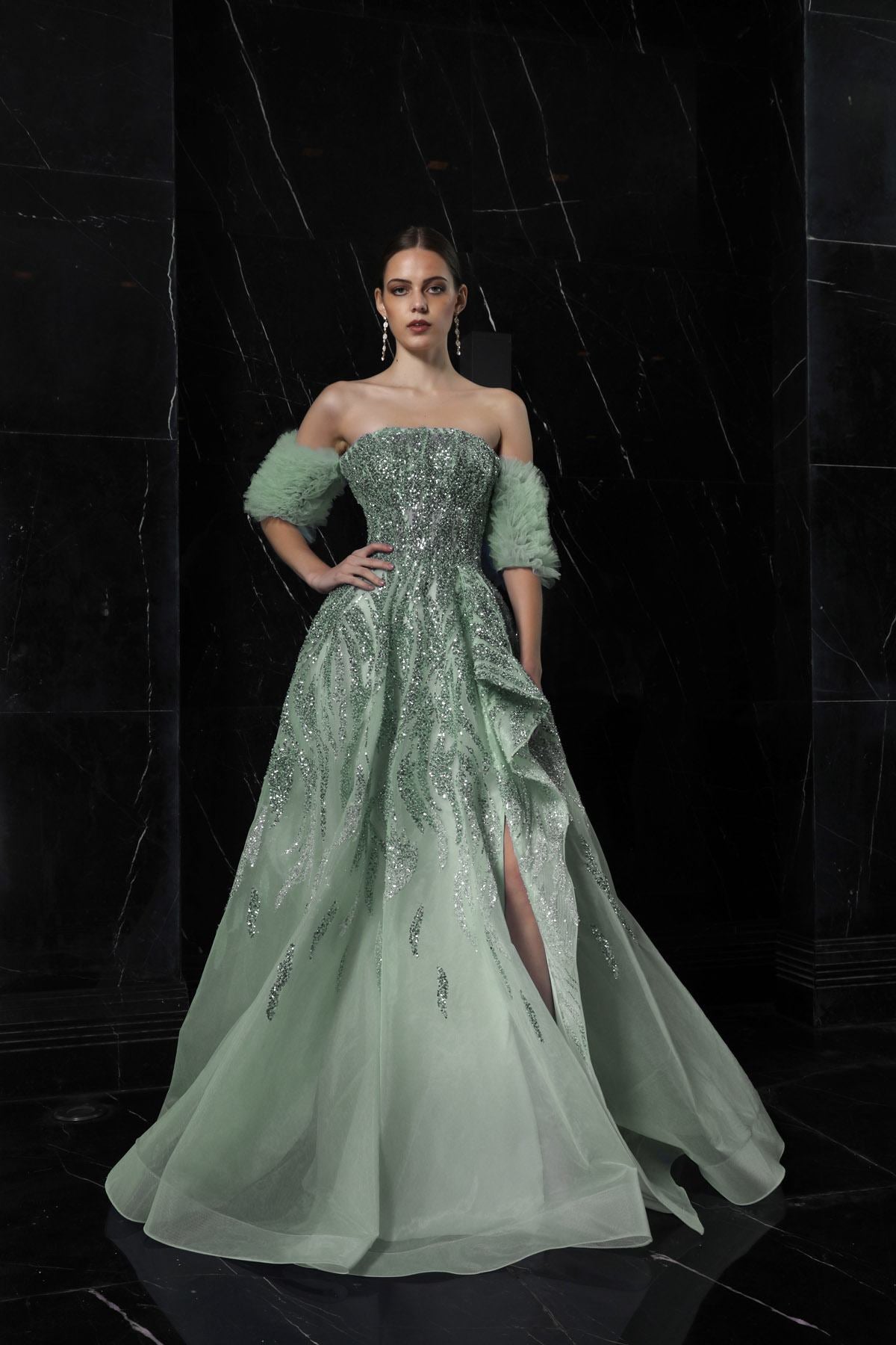 Azzure Couture FM9033 Evening Dress - Spring 2024 Collection