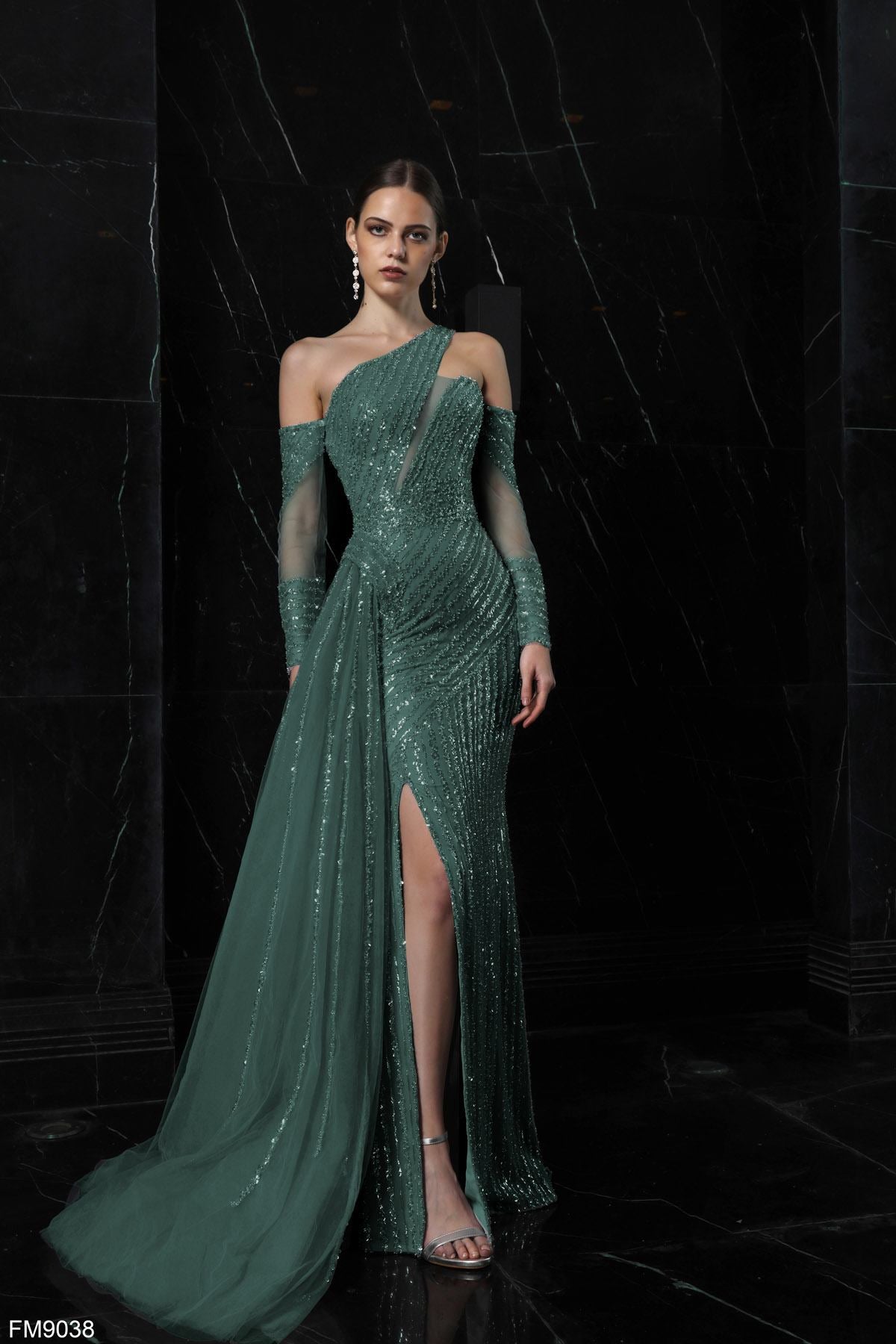 Azzure Couture FM9038 Evening Dress - Spring 2024 Collection
