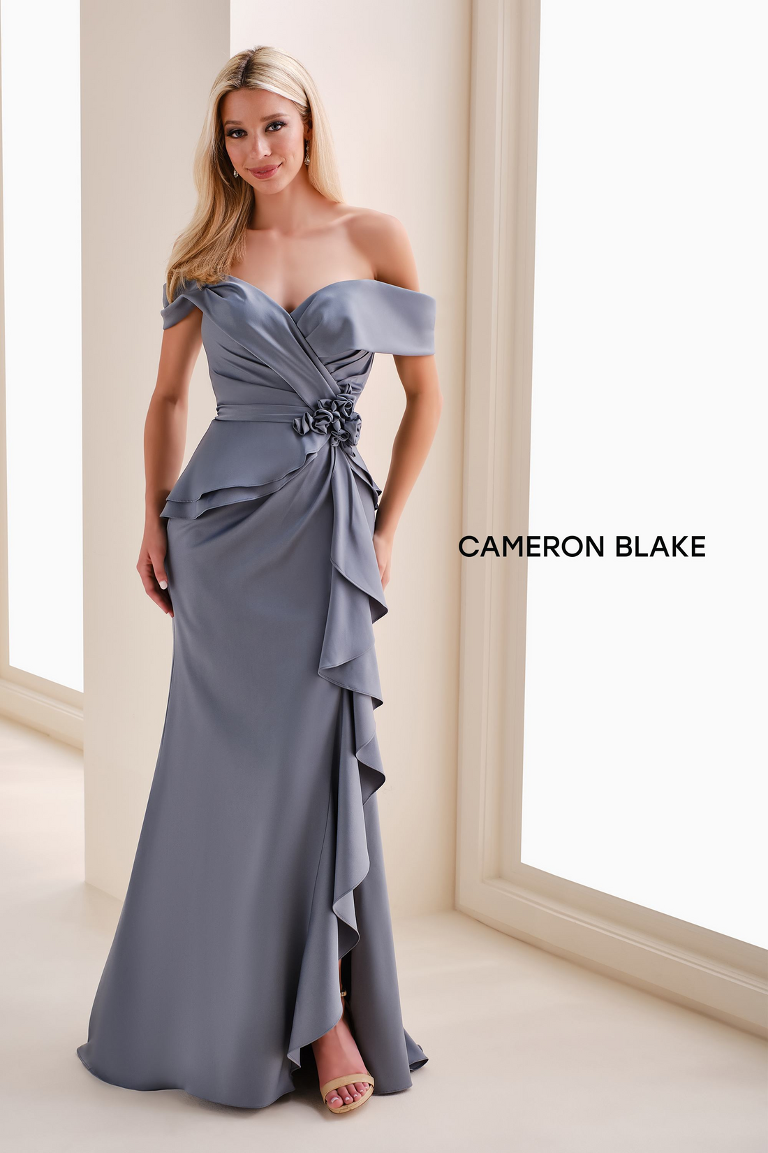 Cameron Blake CB825 – Evening Dress - Luxe Crepe Fit