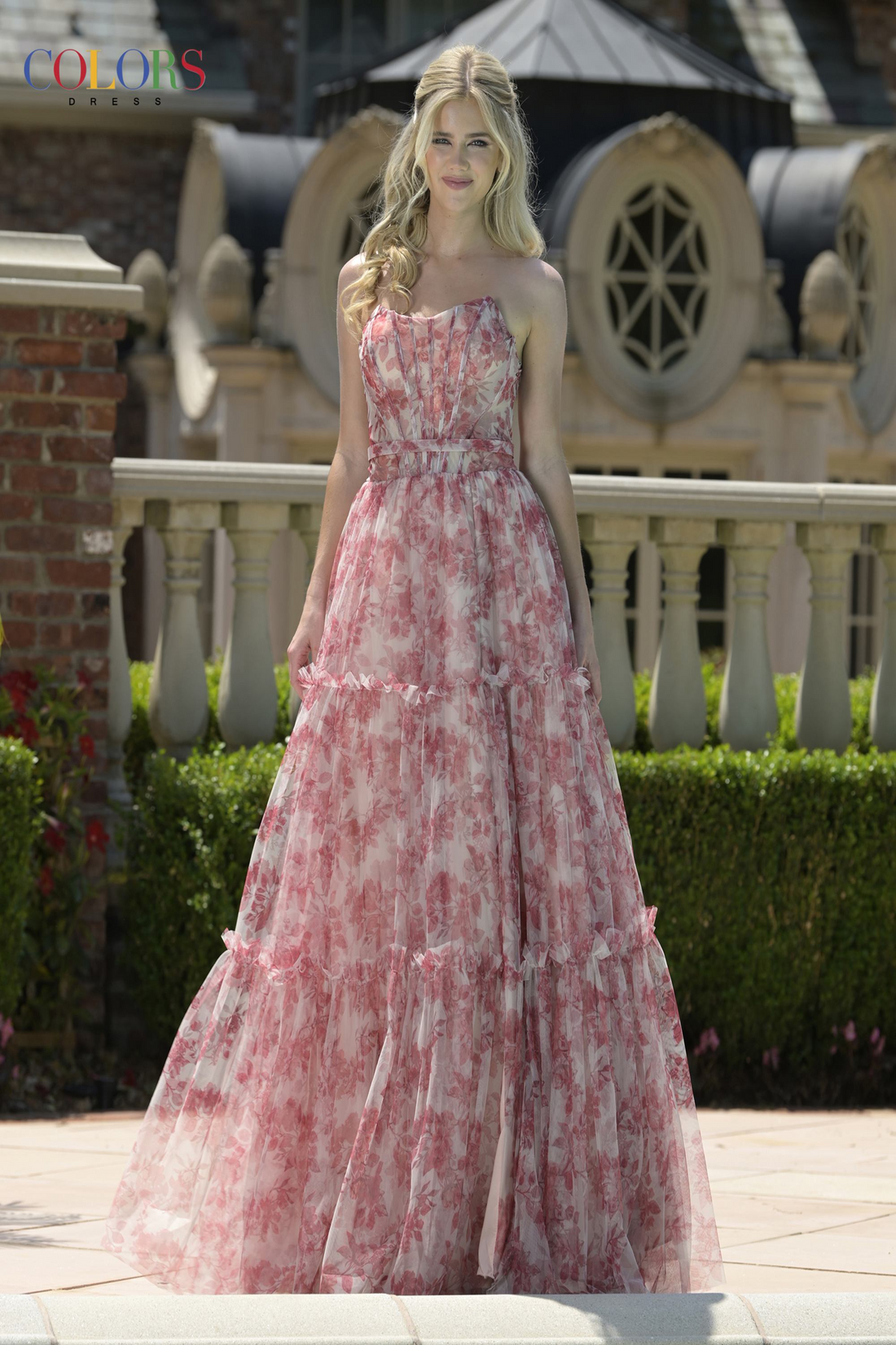 Couleurs3810 – 3810 Dress: Sweetheart Neckline & Tulle Elegance