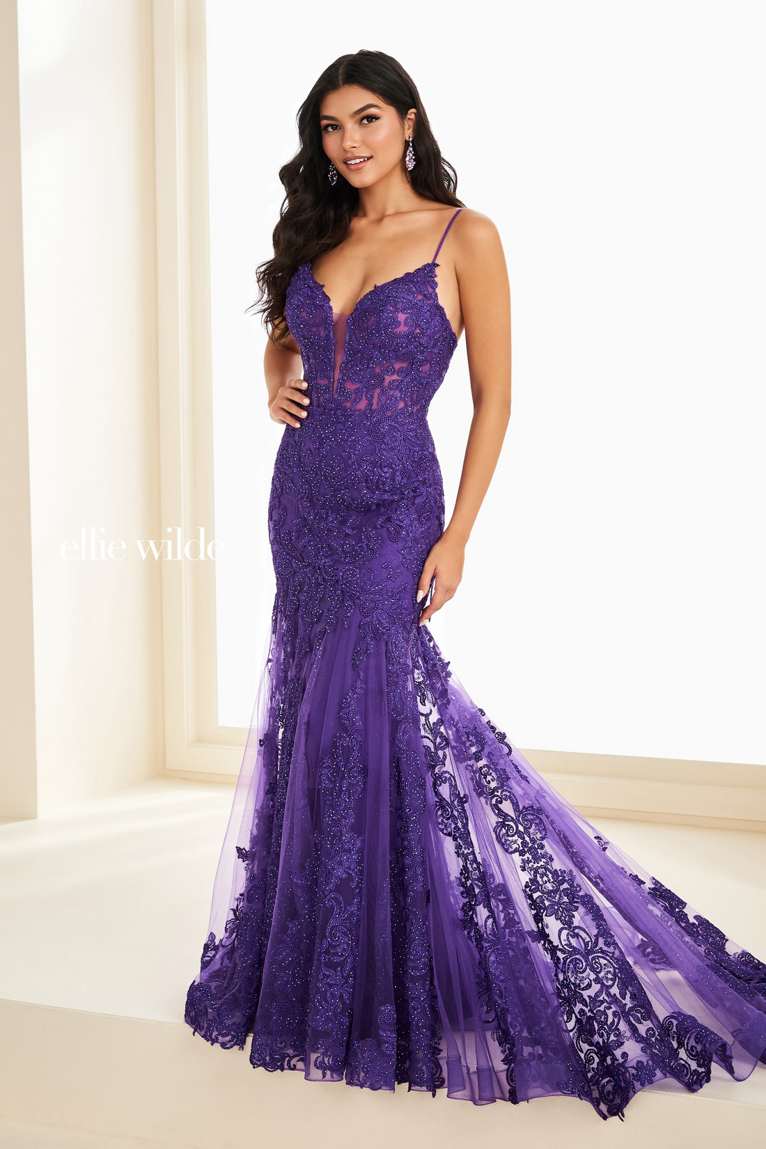 إيلي وايلد EW37209 – EW37209 Mermaid Evening Gown