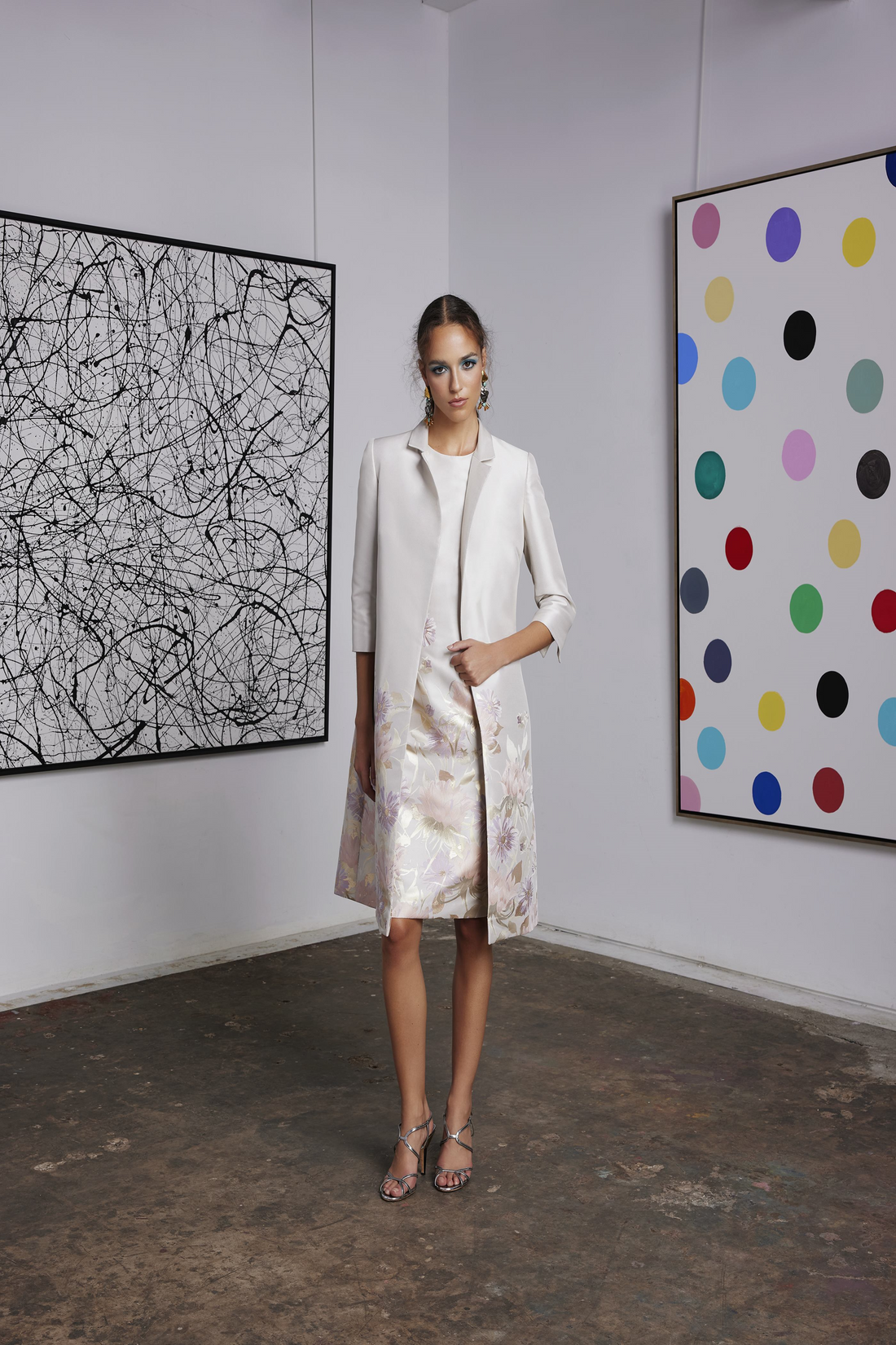 Frascara 4642 – Dress and Jacket Set for Special Occasions