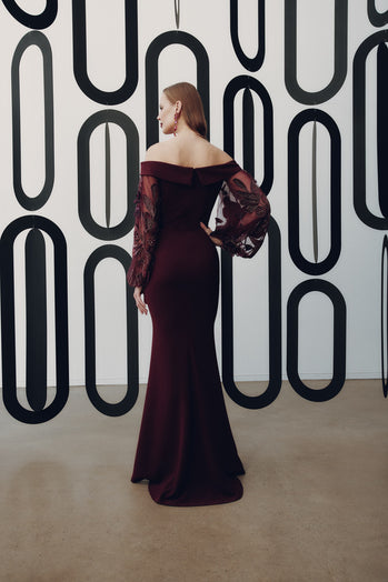 ワンピース elfelfelfarchives long sleeve dress ワンピース elfelfelfarchives long sleeve dress ELF'S LONG