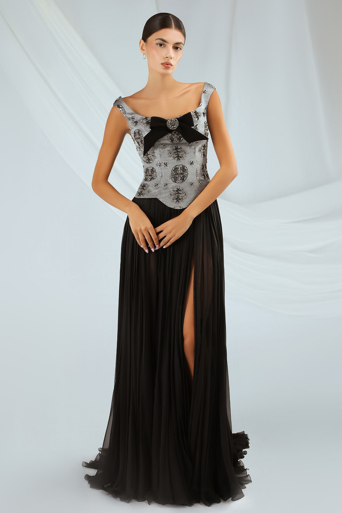 Gatti Nolli OP-7289 – A-Line Tulle Gown for Events