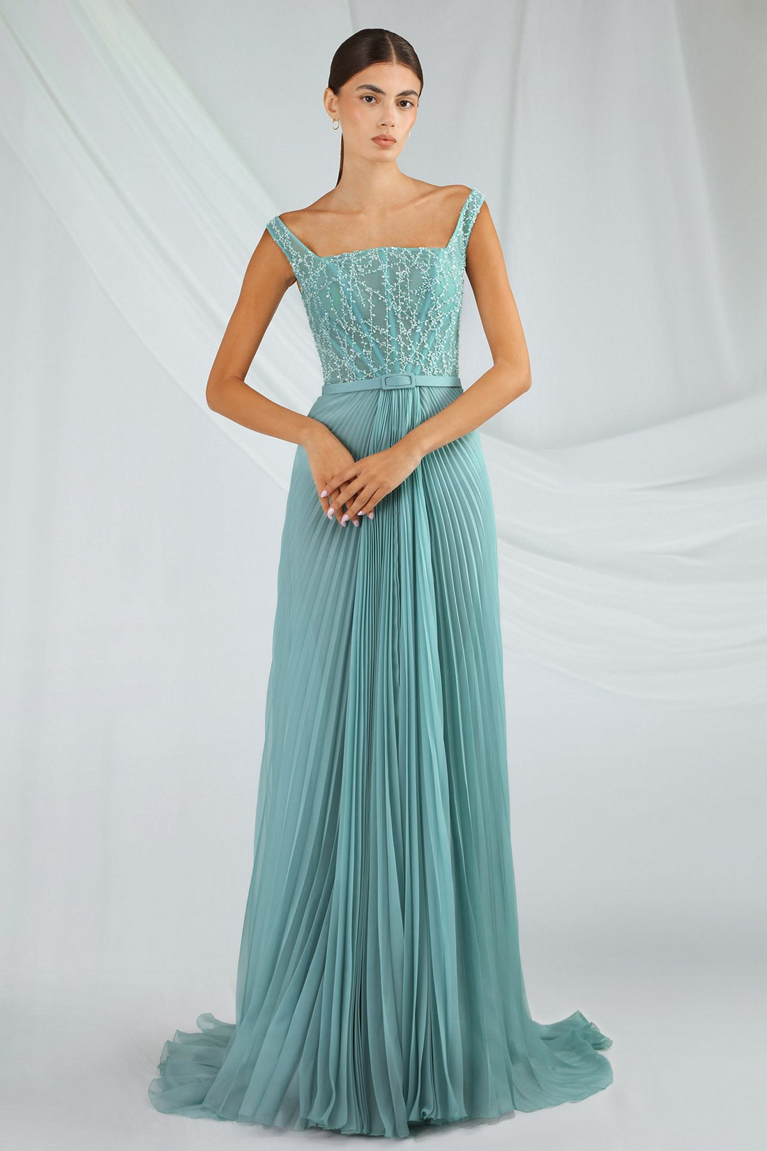 Gatti Nolli OP-7381 – A-Line Tulle Dress for Events