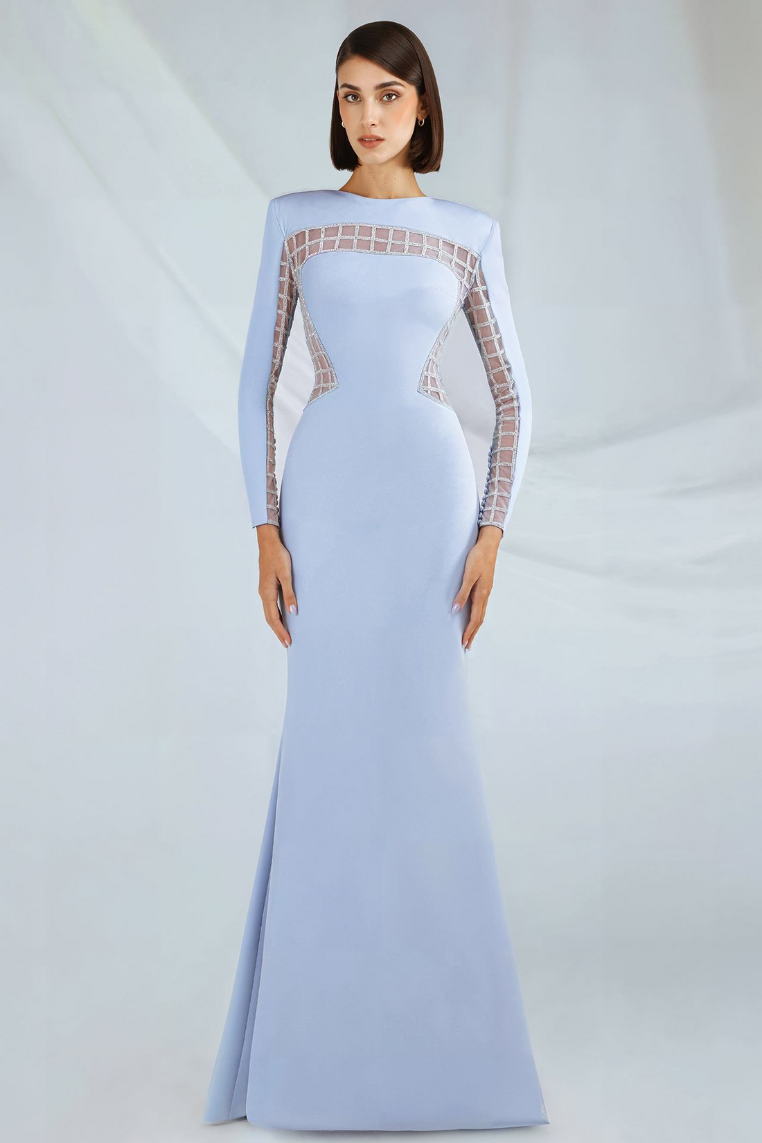 Gatti Nolli OP-7387 – Luxurious Corset Long Dress