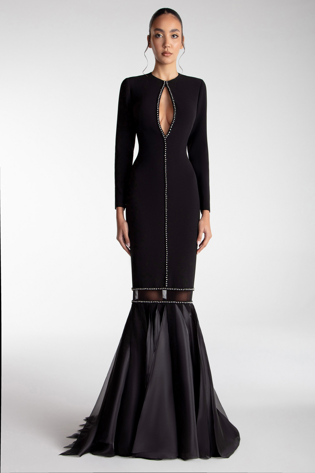 Gatti Nolli OP-7729 – Mermaid Gown in Luxurious Crepe