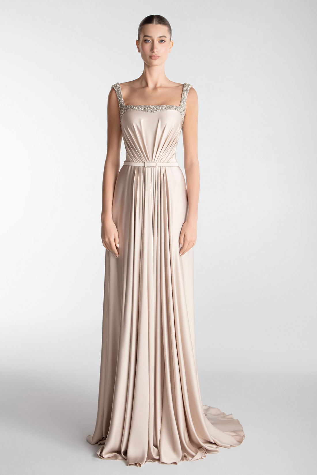 Gatti Nolli OP-7736 – Chiffon A-Line Evening Dress