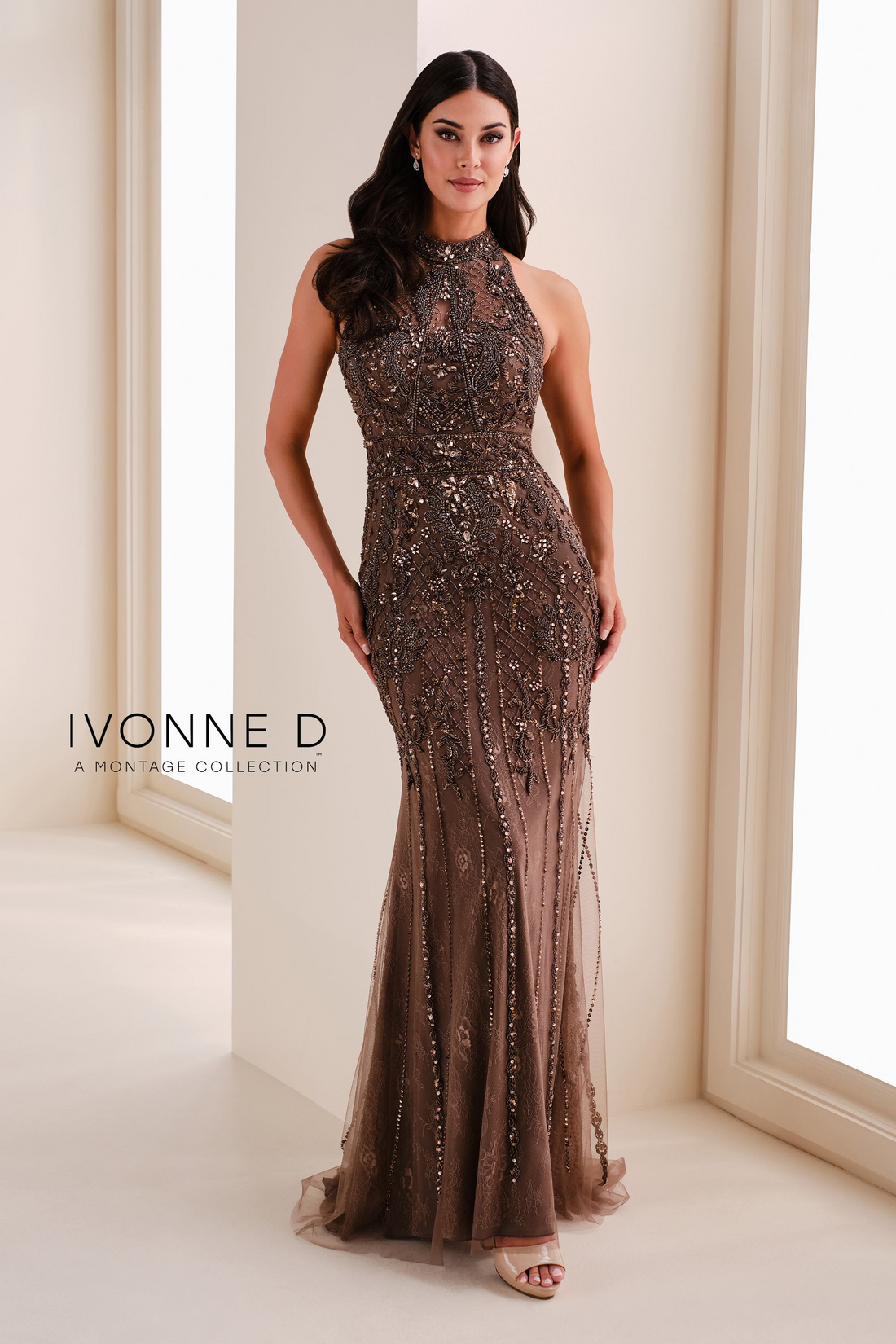 Ivonne D 218d27 – 218D27 Tulle Evening Dress for Moms