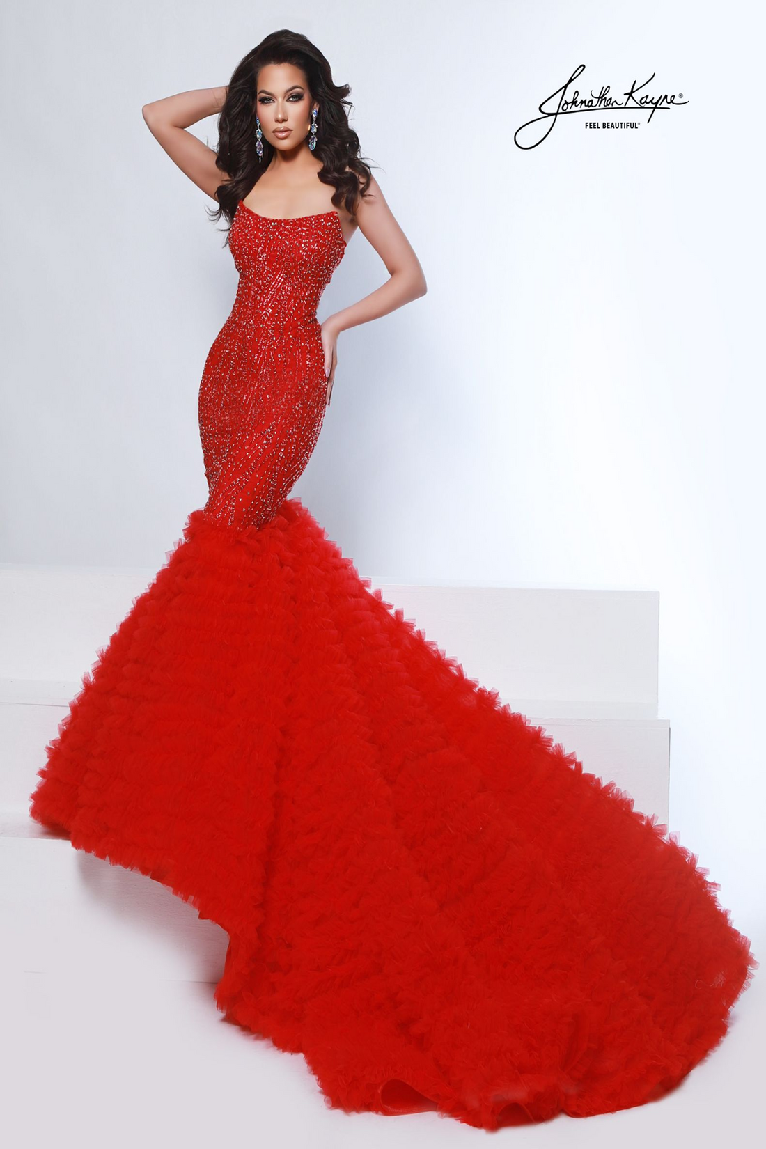 جوناثانكاين3165 – 3165: Luxe Mermaid Evening Gown