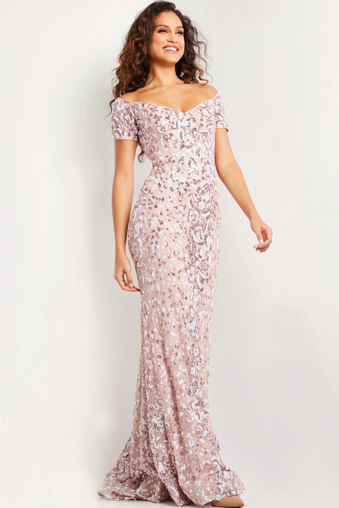 Jovani 07458: Elegant Mermaid Evening Gown – Mydressline