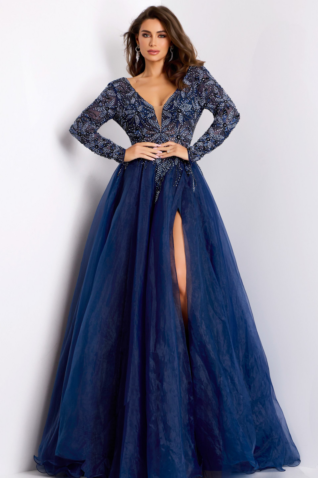 jovani navy blue dress Navy Blue Jovani Short Strapless Party Dress -PromGirl Navy/Navy / 6