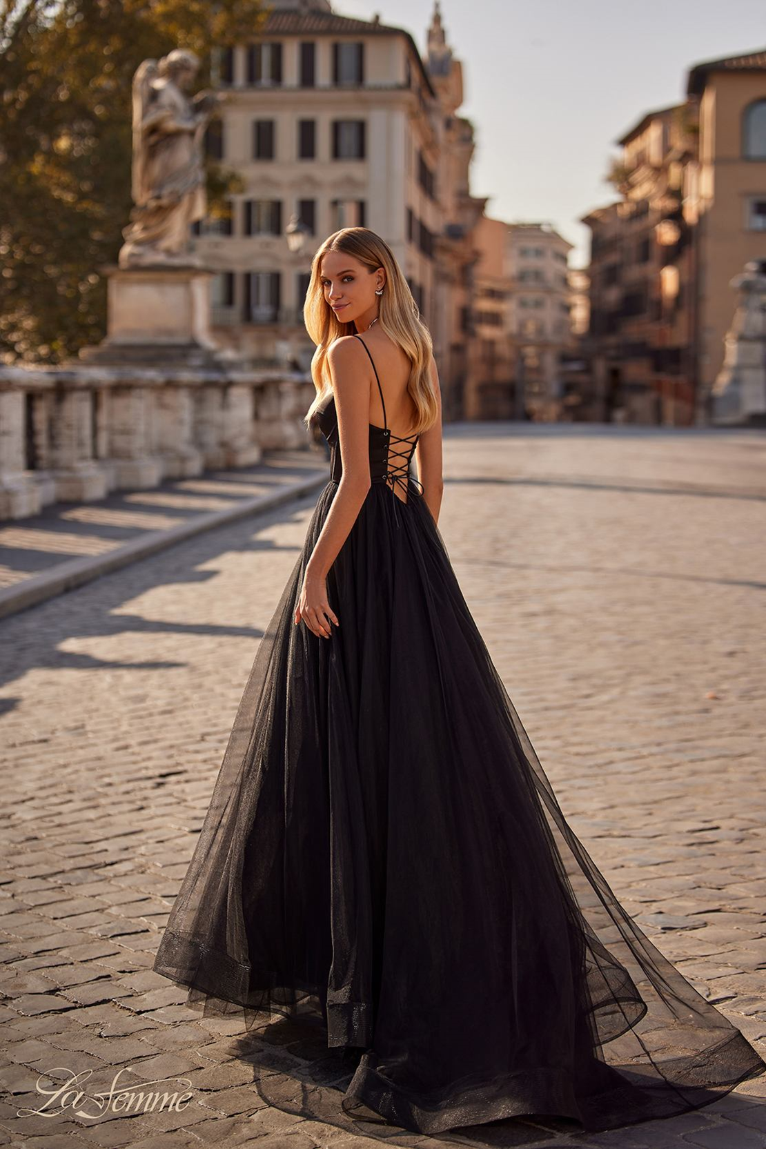 La Femme 32065 Jersey and Tulle Evening Dress – Mydressline