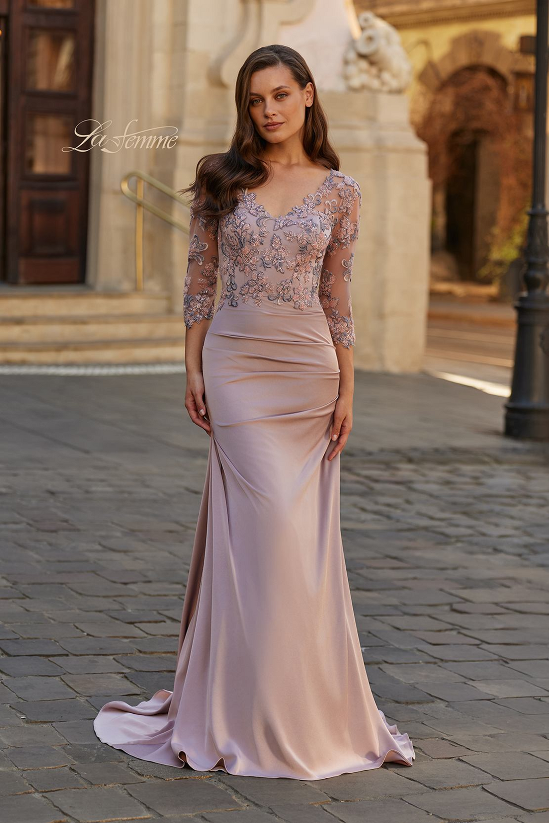 la femme lace dress La Femme 32057