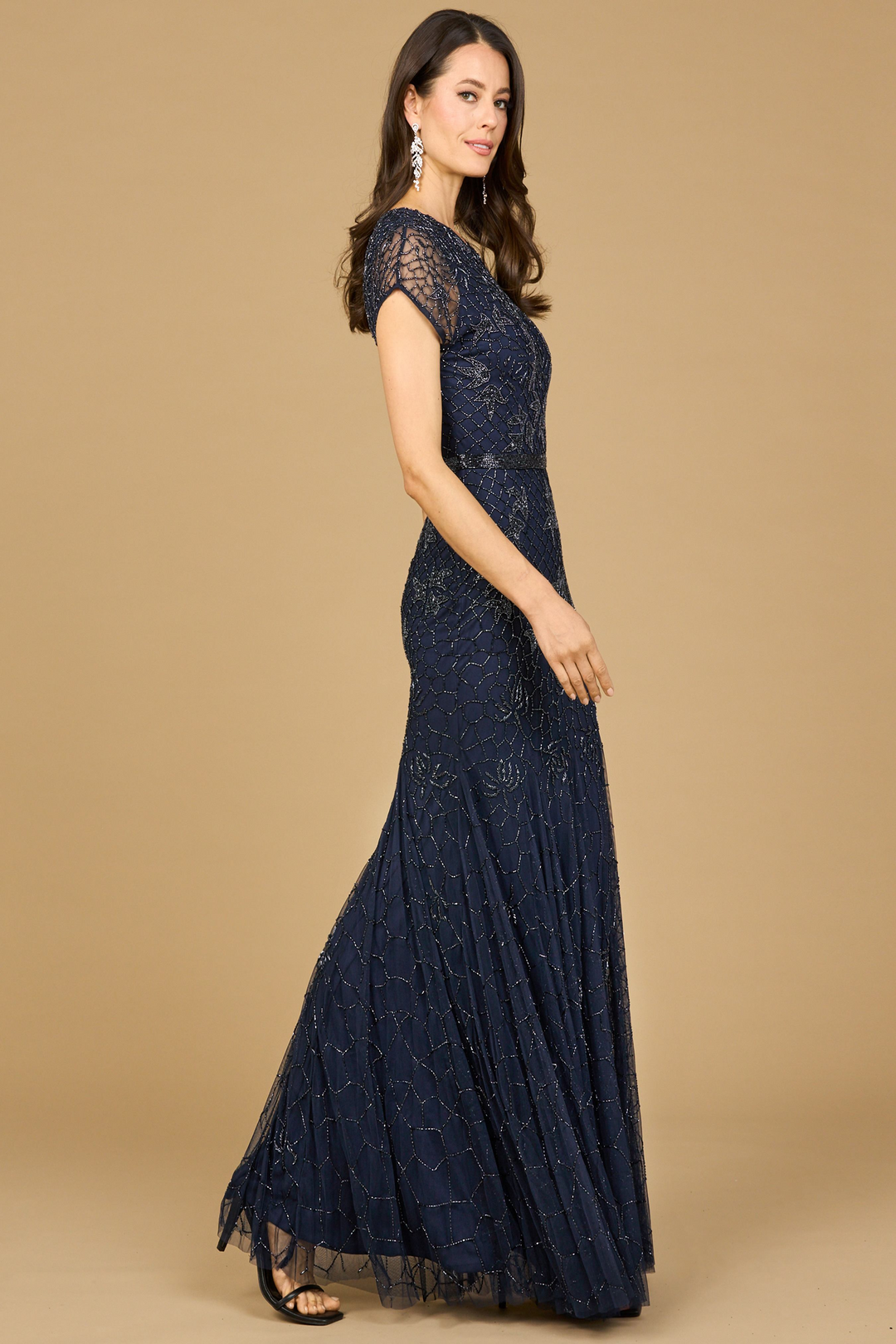 Lara 29224 Beaded Dress for Elegant Evening Events Mydressline Lara 29224 Beaded Dress for Elegant Evening Events Mydressline