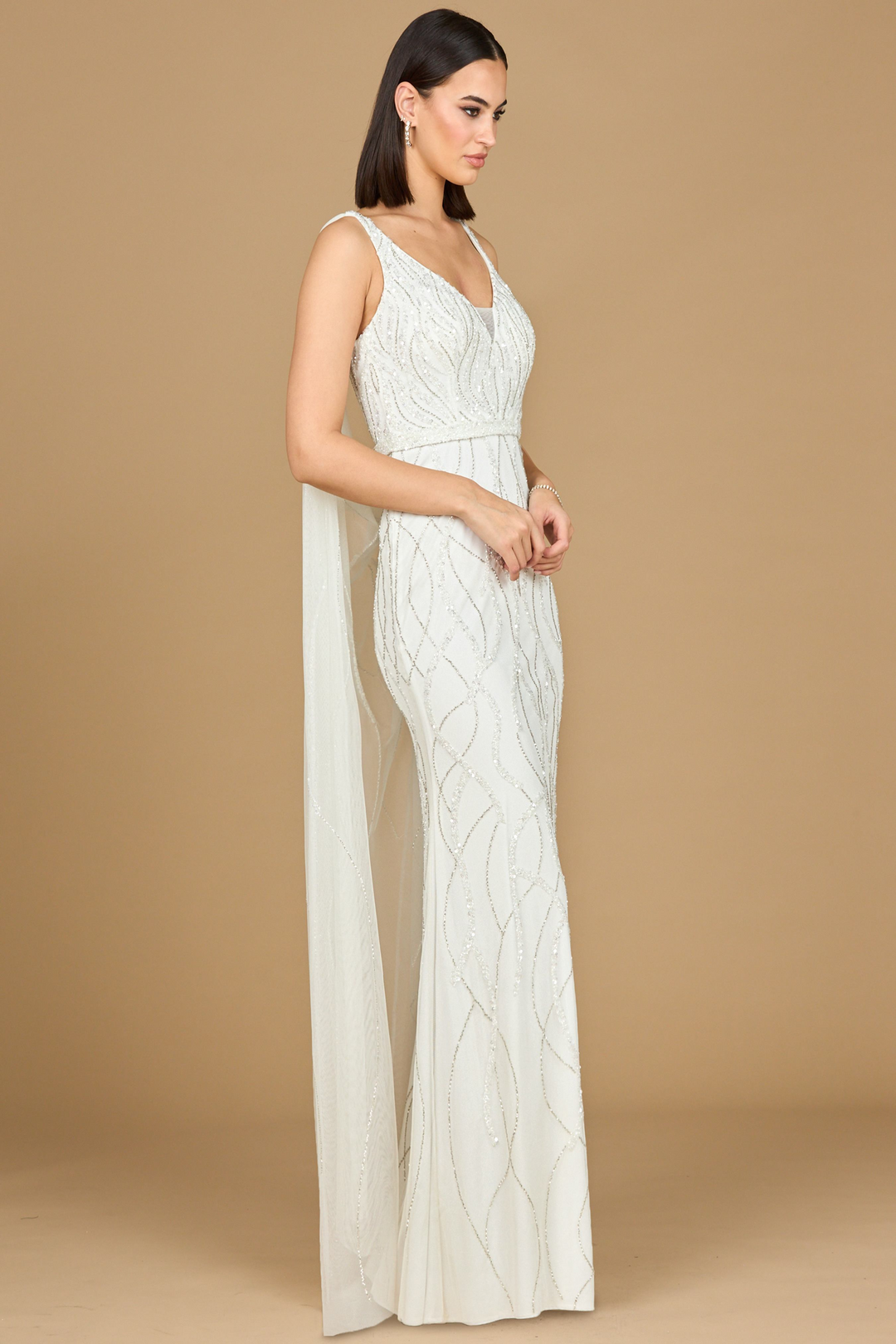 glamorous white evening dresses Chic Strapless Side Slit Evening Dresses On Sale Black White Sleeveless Formal Party Dress