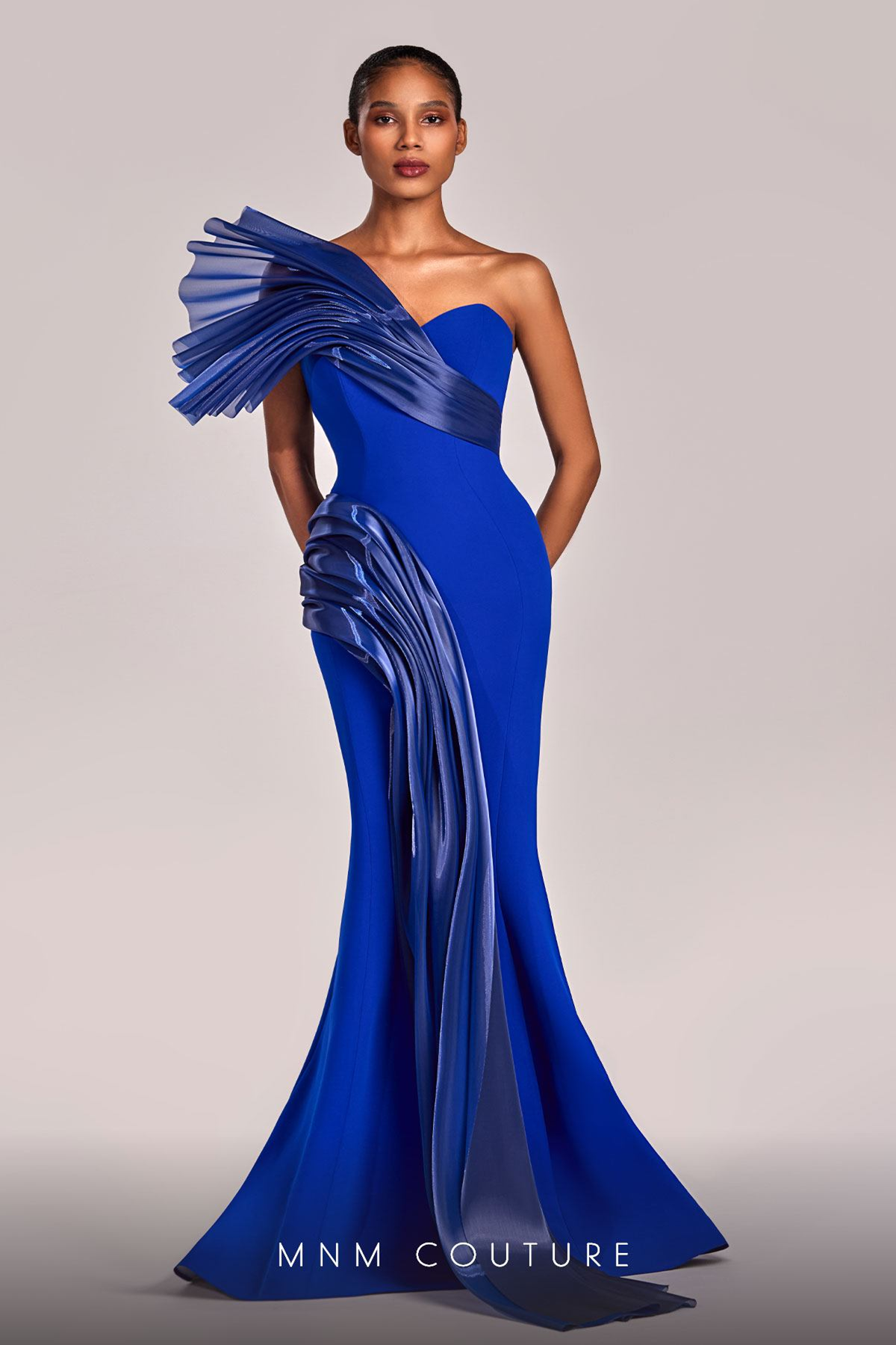 MNM Couture G1808: Luxury One-Shoulder Gown – Mydressline