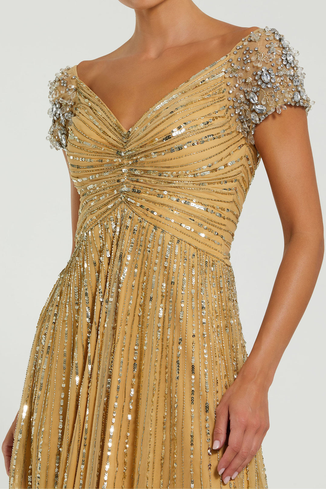 Mac Duggal 23042 Sequin Evening Gown - Glamour Redefined Mydressline Mac Duggal 23042 Sequin Evening Gown - Glamour Redefined Mydressline
