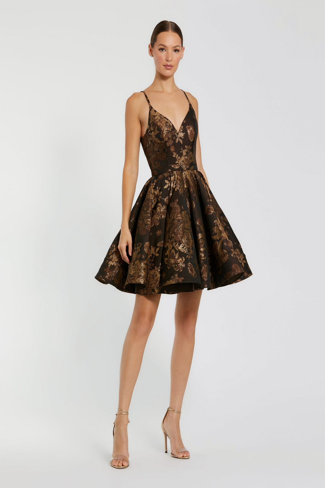Mac Duggal 49051 Mini A-Line Cocktail Dress Mydressline Mac Duggal 49051 Mini A-Line Cocktail Dress Mydressline