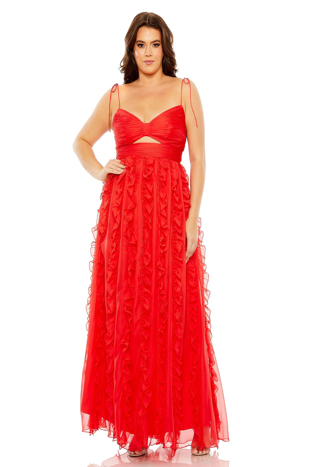Mac Duggal 68543 Chiffon Evening Gown for Elegance Mydressline Mac Duggal 68543 Chiffon Evening Gown for Elegance Mydressline