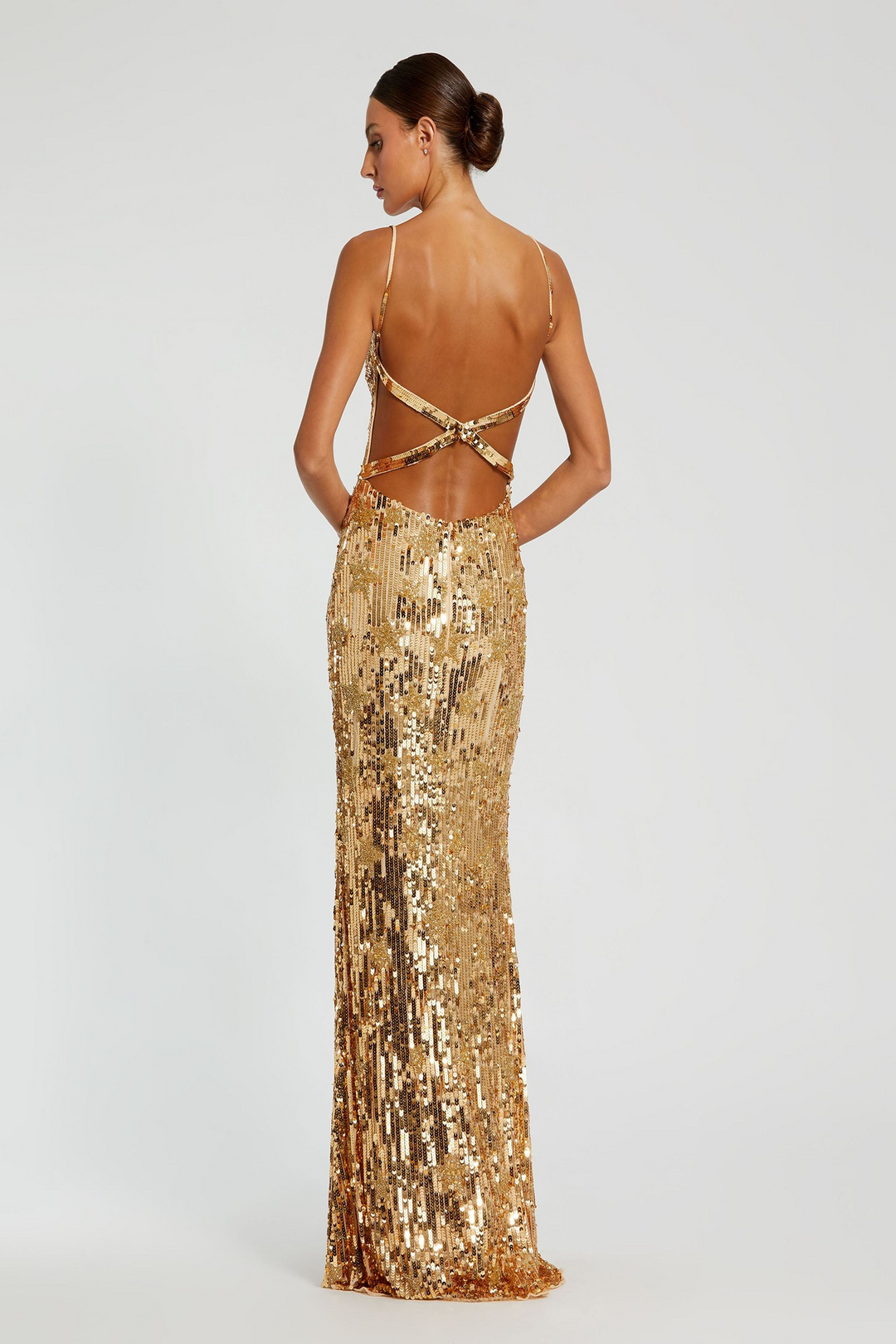 Mac Duggal 93968 Gown: Captivating Column Elegance Mydressline Mac Duggal 93968 Gown: Captivating Column Elegance Mydressline