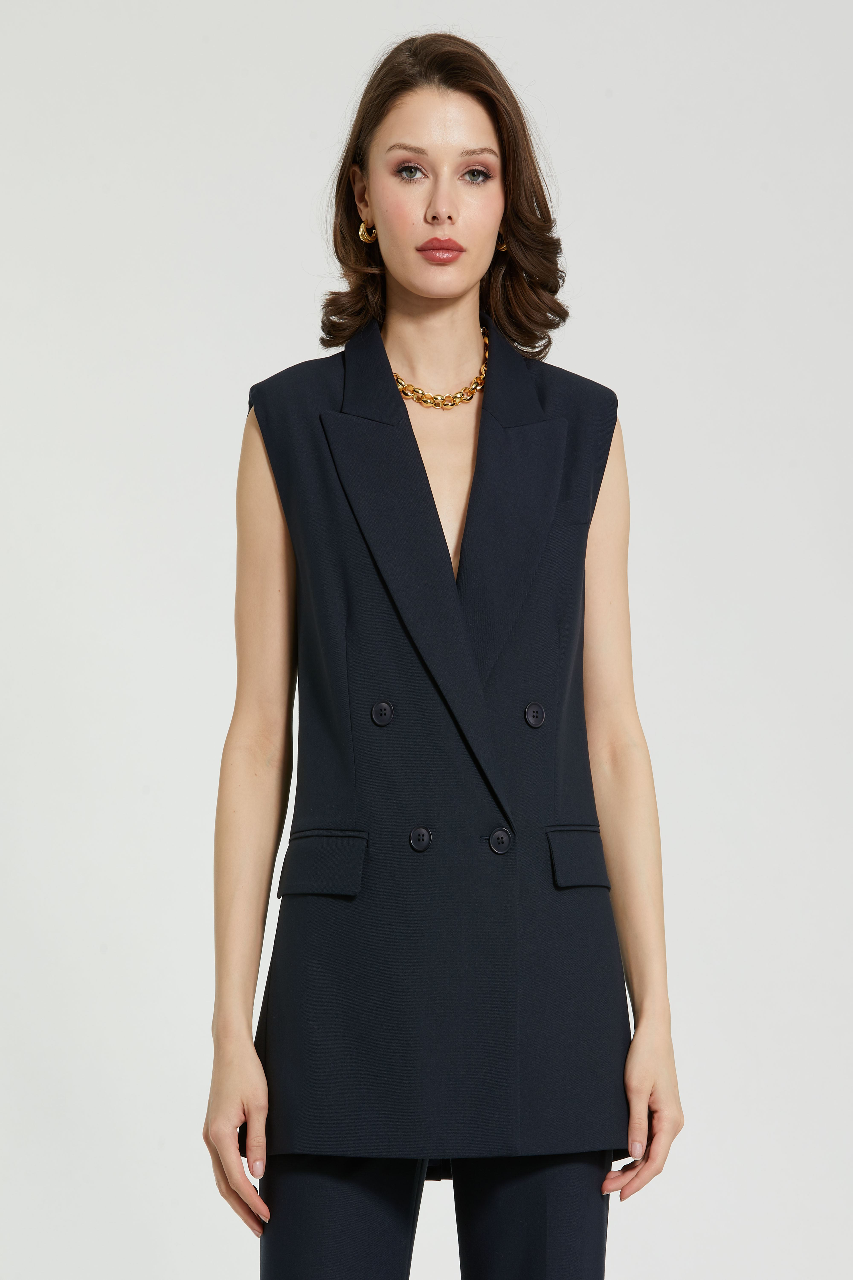 Mac Duggal R81066 Crepe Suit - Modern Elegance – Mydressline