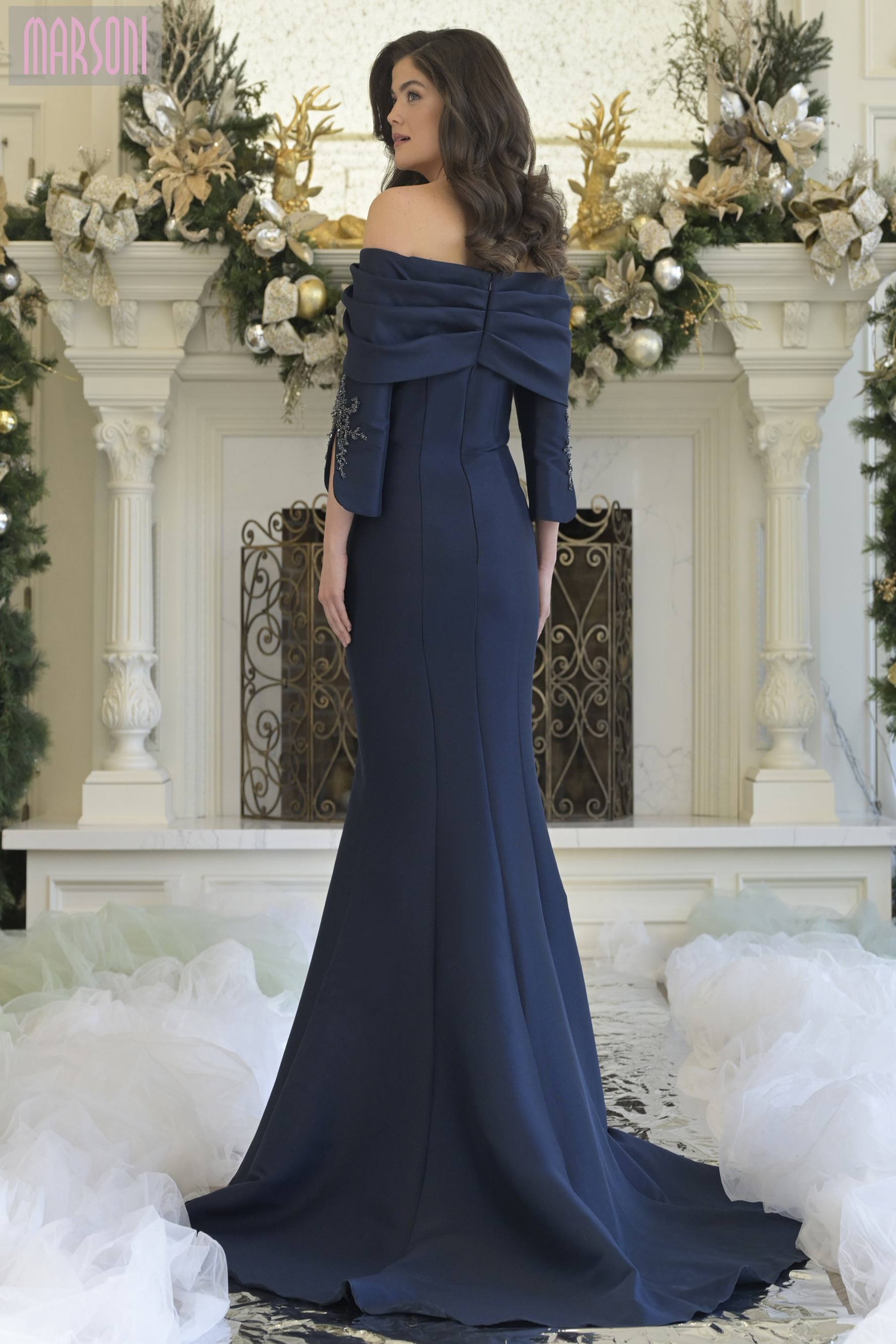 Marsoni MV1360: Striking Column Evening Dress – Mydressline