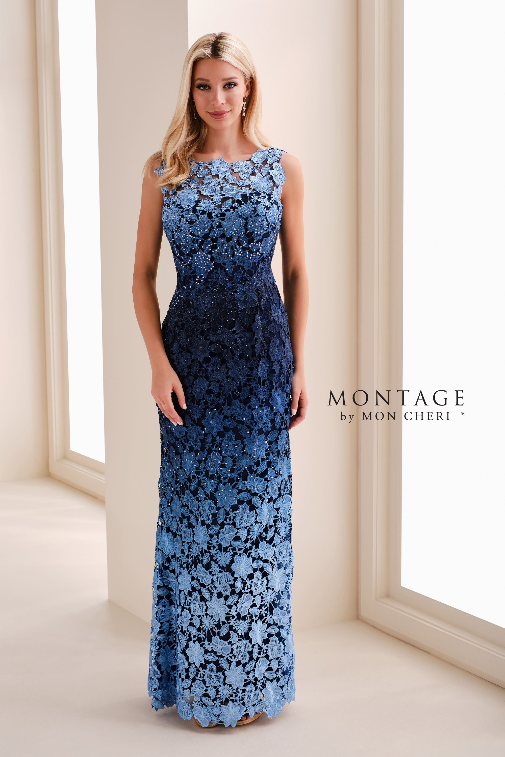 Mon Cheri Montage 119958 Lace Evening Dress – Mydressline