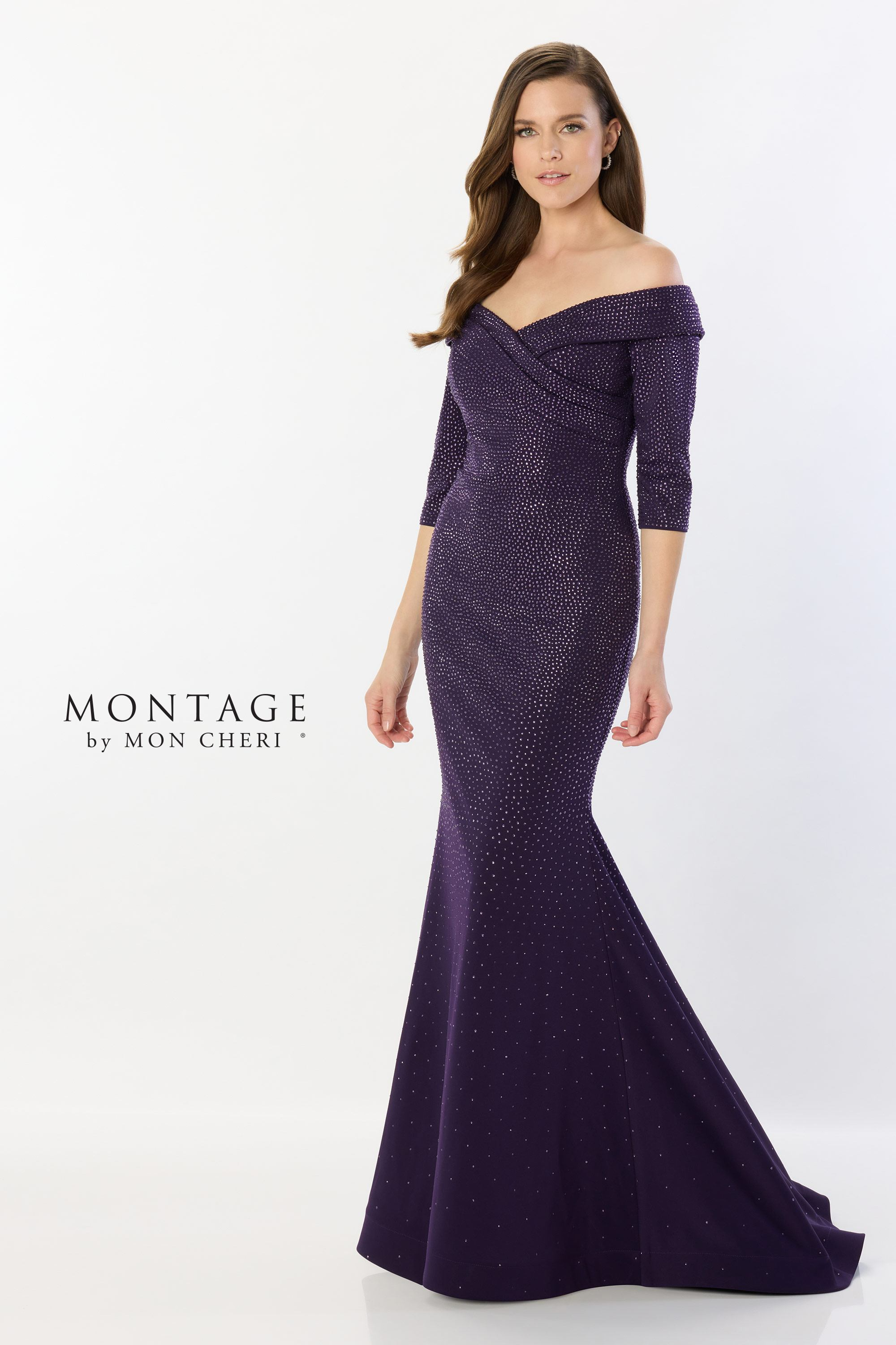 モモキングvs Mon Cheri Montage 221970: Luxe Mother of Bride Dress – Mydressline