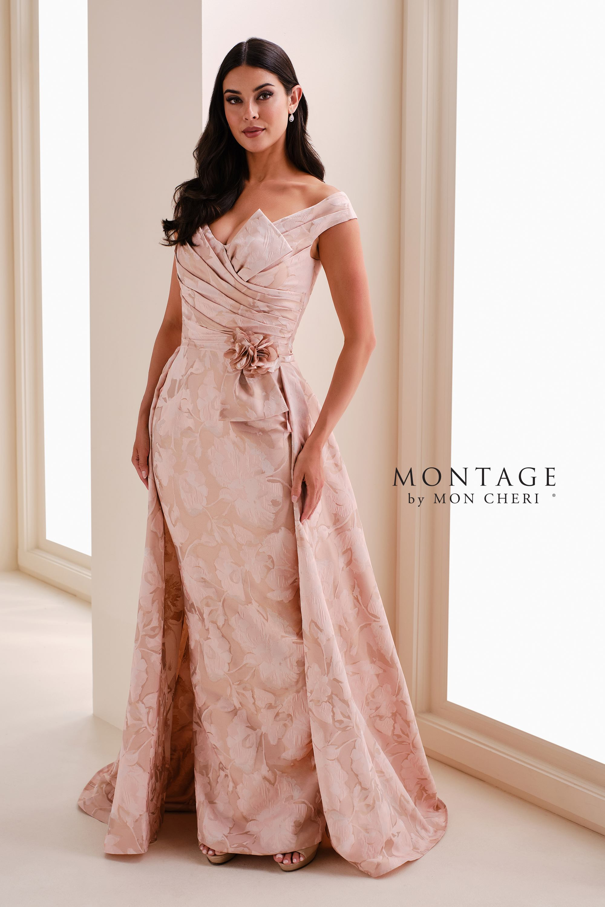 Mon Cheri Montage M4201: Luxurious Plus-Size Dress – Mydressline
