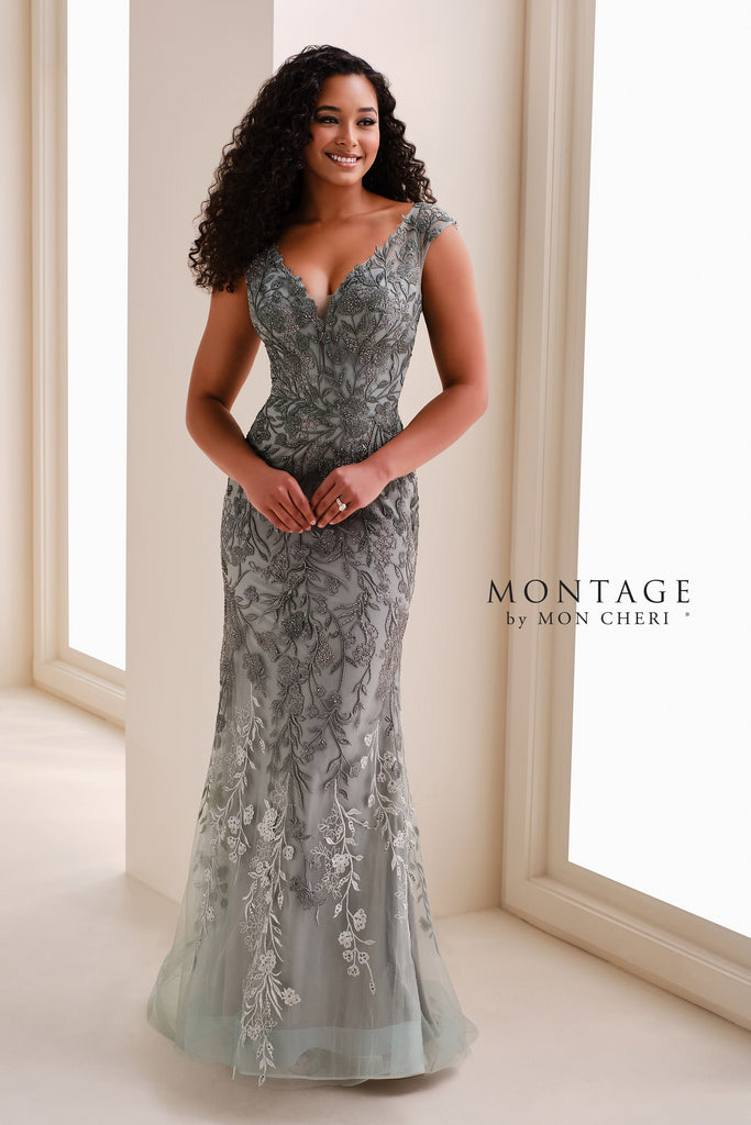 Mon Cheri Montage M522: Ethereal Tulle Gown – Mydressline