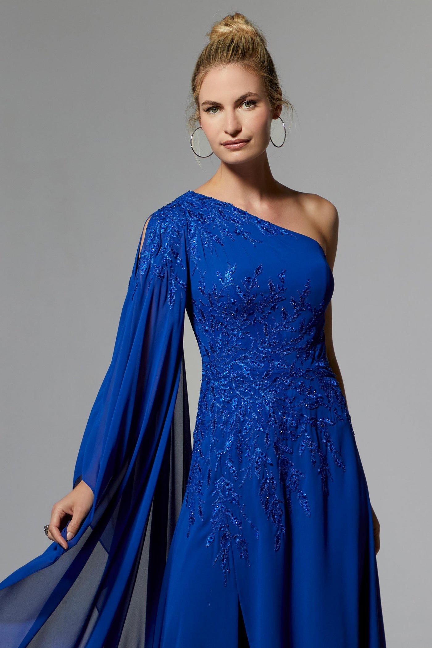 Morilee 72904 Evening Gown Elegant Chiffon A line Dress Mydressline morilee-72904-evening-gown-elegant-chiffon-a-line-dress-mydressline