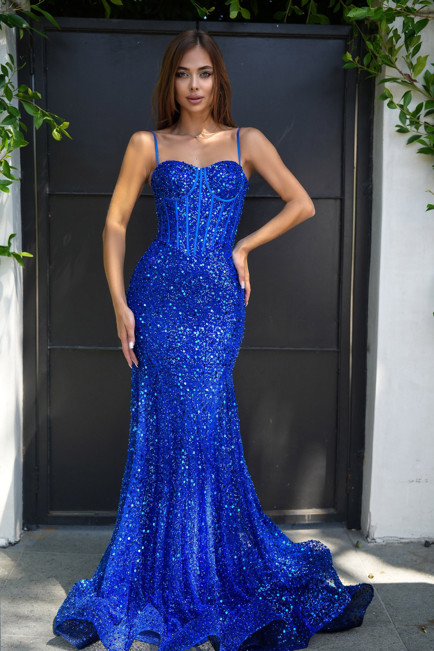 Enchanting Mermaid Silhouette: Portia and Scarlett PS21258 Dress main image 1
