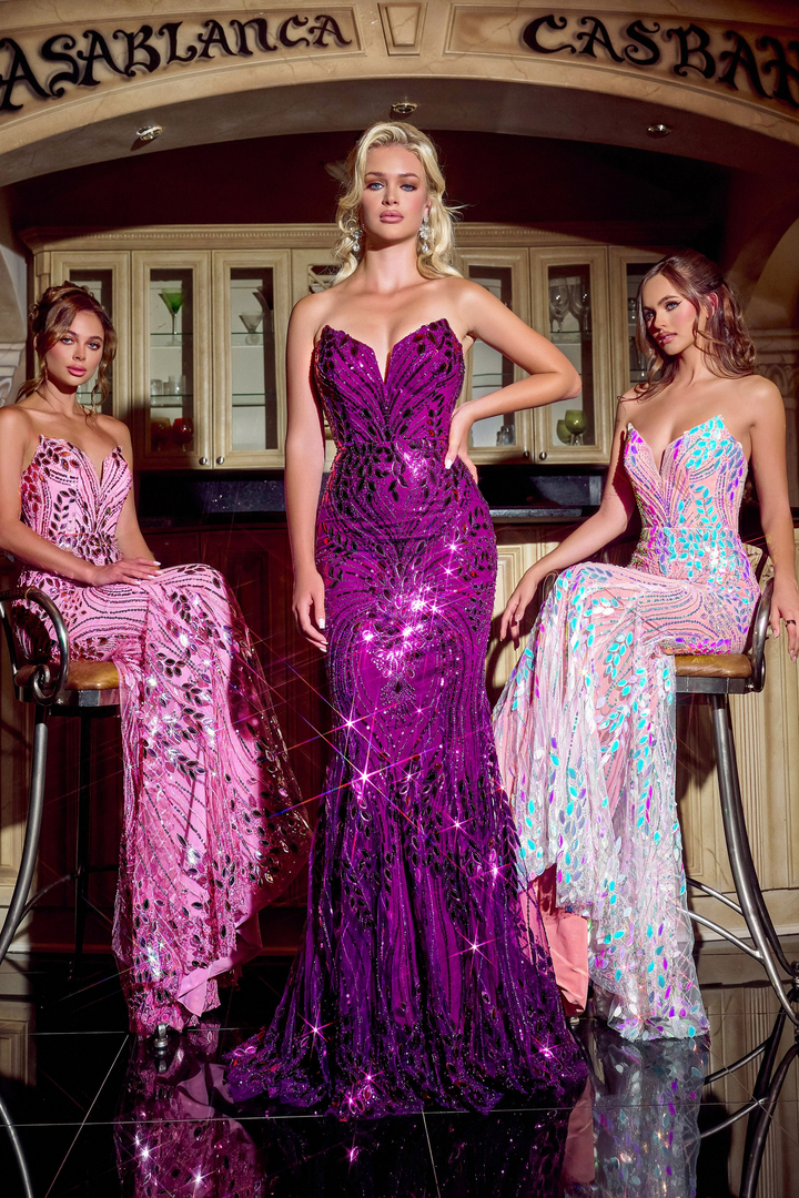 ch!iii suède oneshoulder purple（Someone Like You Tie Back Maxi  