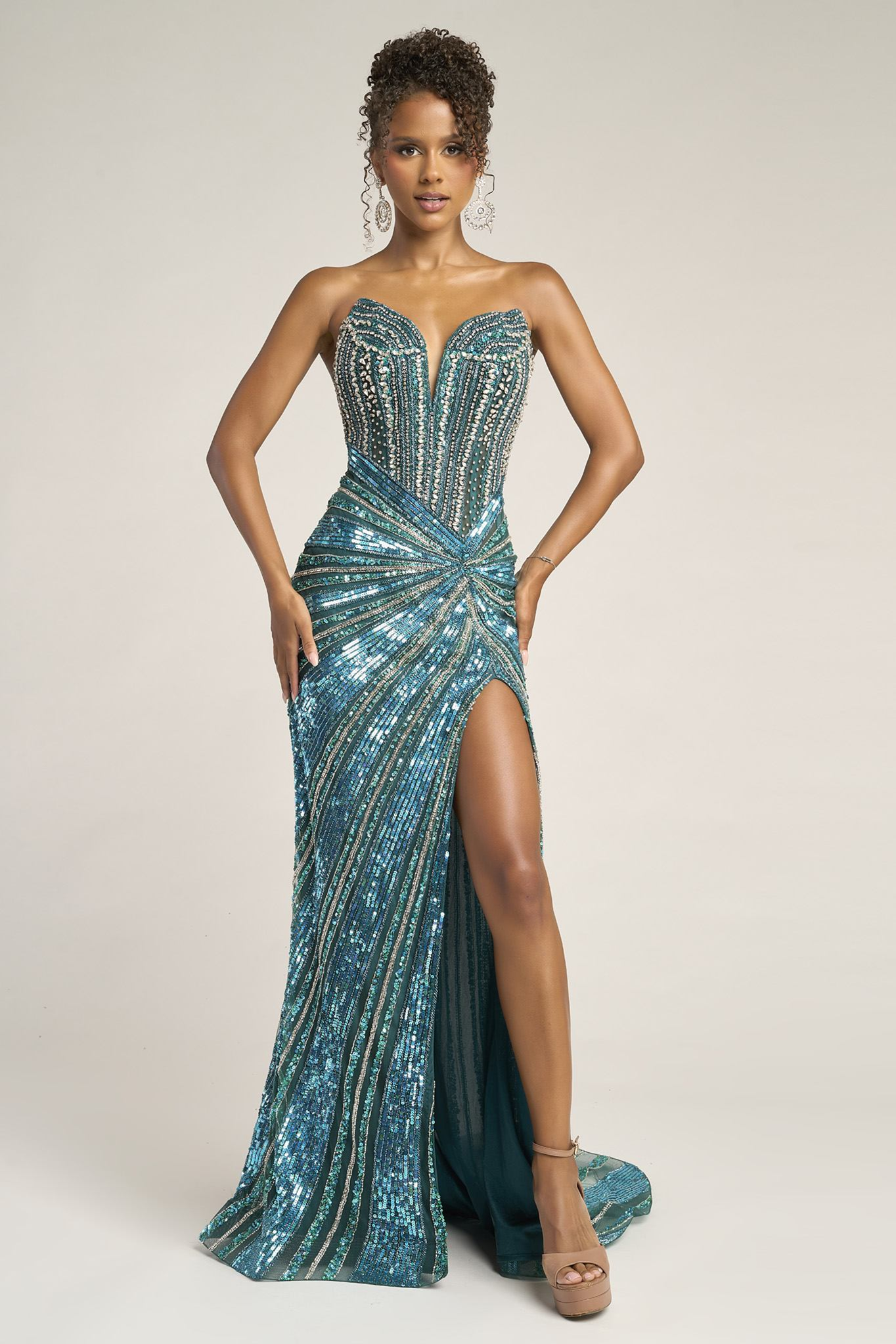 Portia & Scarlett PS26431C Beaded Evening Dress – Mydressline