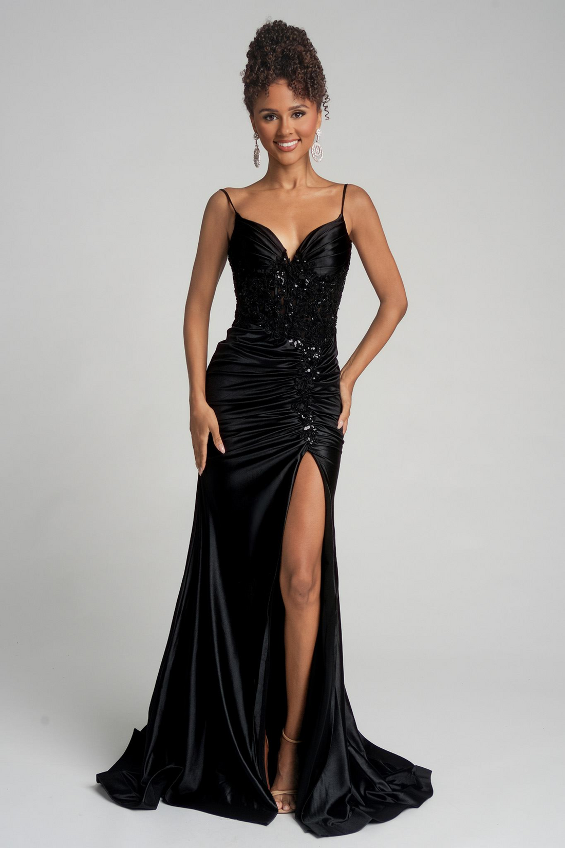 Portia&ScarlettXO168 – XO168 Satin Evening Dress