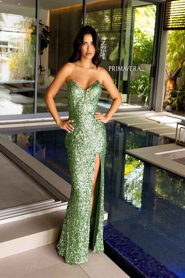 Primavera 4192 Evening Dress for Spring 2024 Prom Mydressline Primavera 4192 Evening Dress for Spring 2024 Prom Mydressline