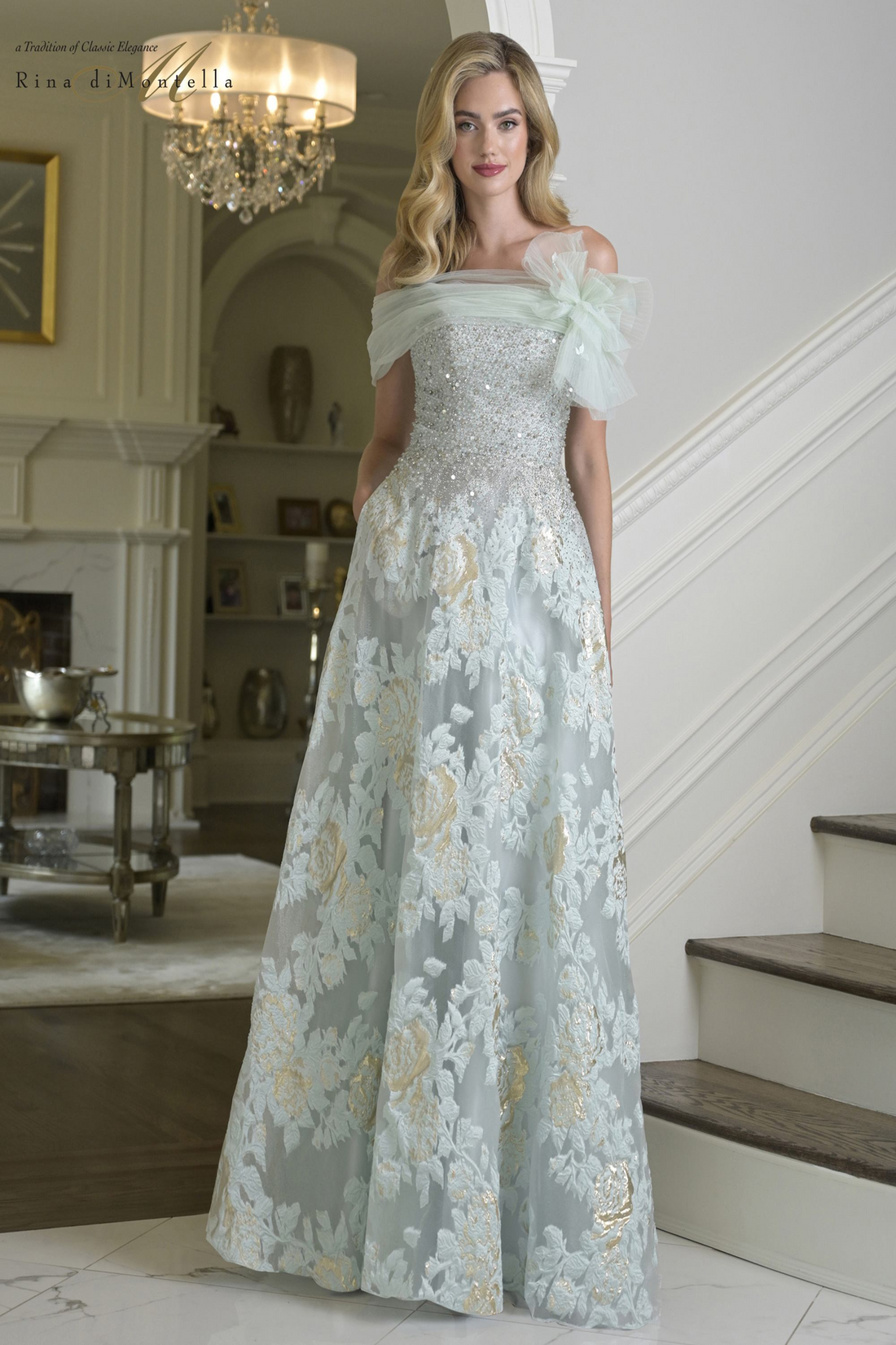 Rina Di Montella RD3406 – A-Line Evening Dress