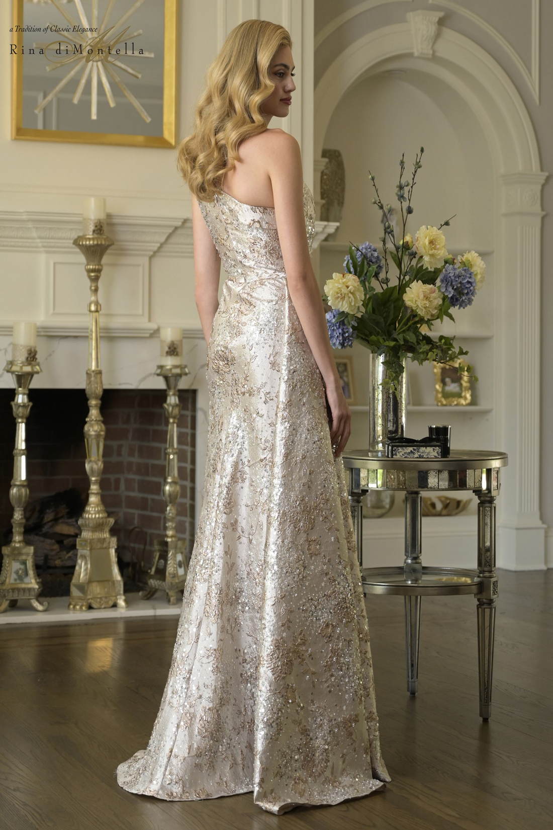 رينا دي مونتيلا RD3424 – RD3424 One-Shoulder Evening Dress