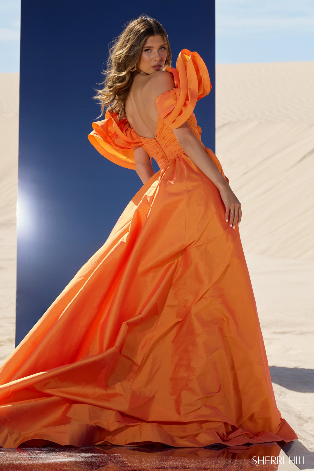 orange sherri hill dress Sherri Hill 54801 Dress