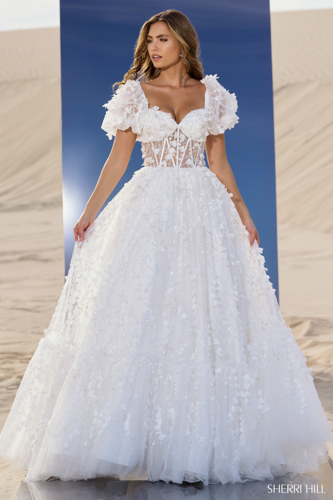 sherri hill white long sleeve prom dress Sherri Hill 55437 Dress | Sherri Hill Dresses