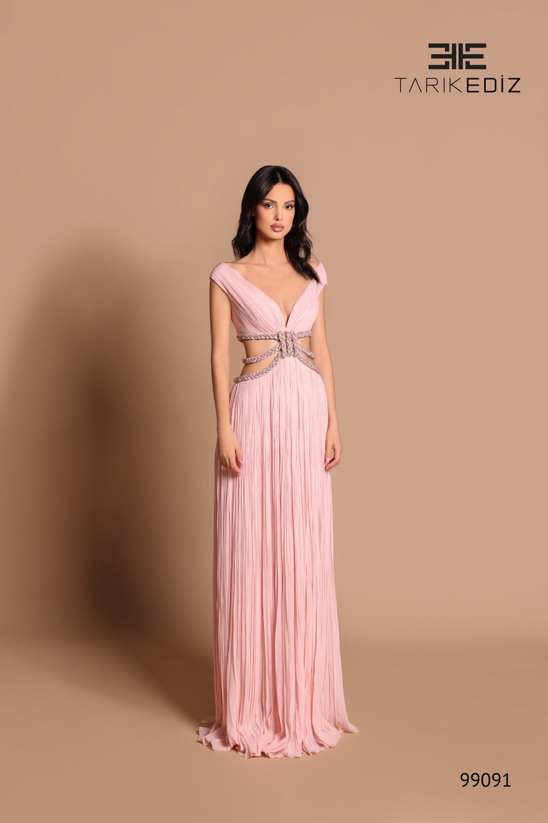 Tarik Ediz 99091 – Elegant Mermaid Evening Gown