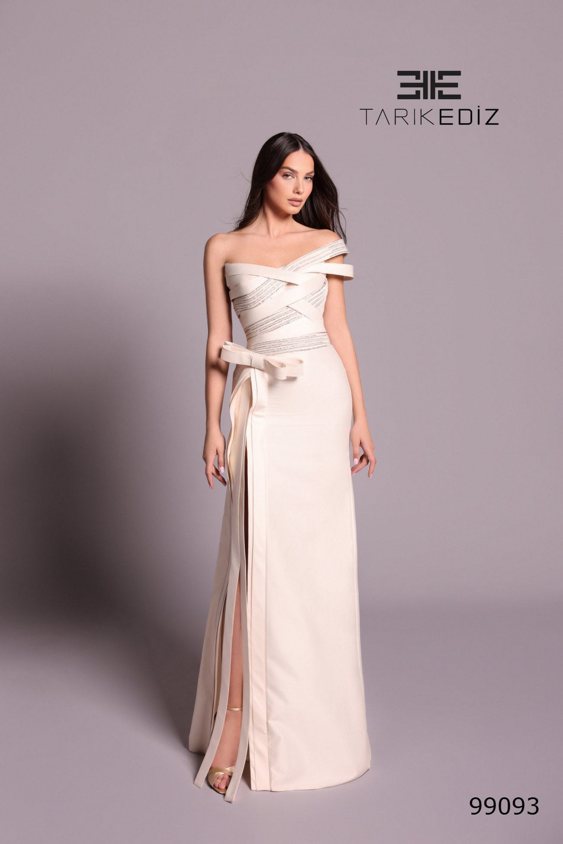 Tarik Ediz 99093 – Evening Dress - Luxe Taffeta Gown
