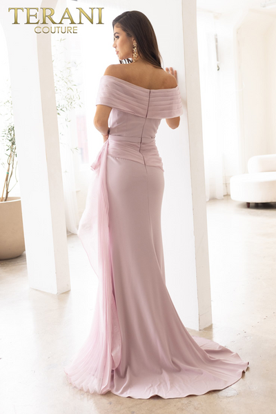Terani Couture 1822C7056 Off Shoulder Short Dress main image 1