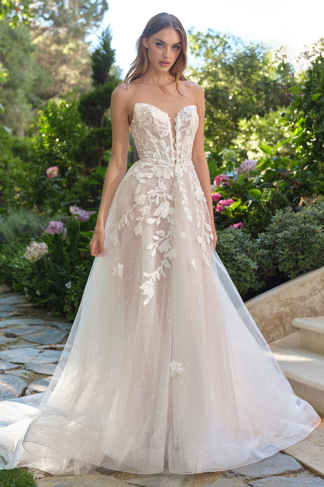 Andrea and Leo WL070 – Strapless Ball Gown Elegance