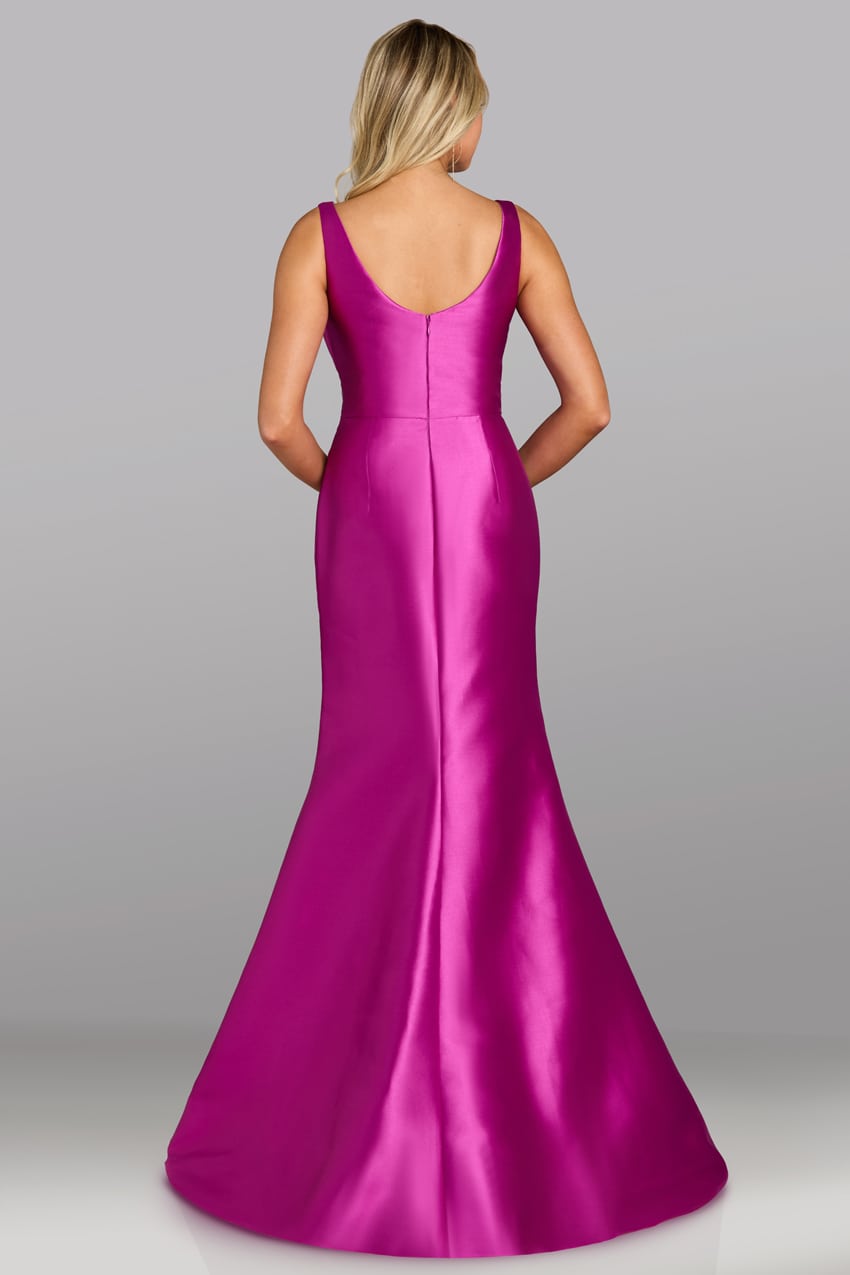 gia prom dress Gia Franco 12372 - Jacquard Long Mermaid Dress