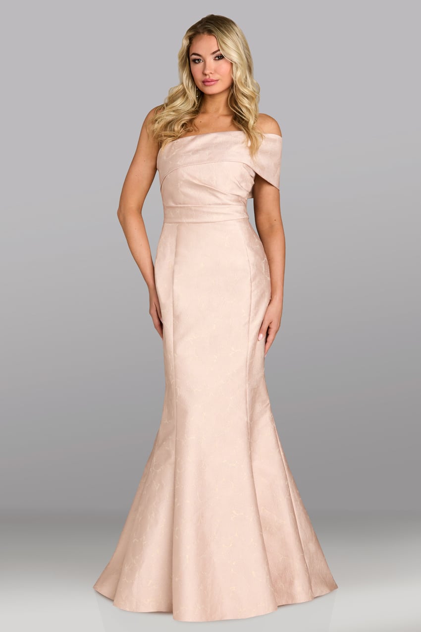 فيرياني كوتور 18629 – 18629 Off-Shoulder Mermaid Gown