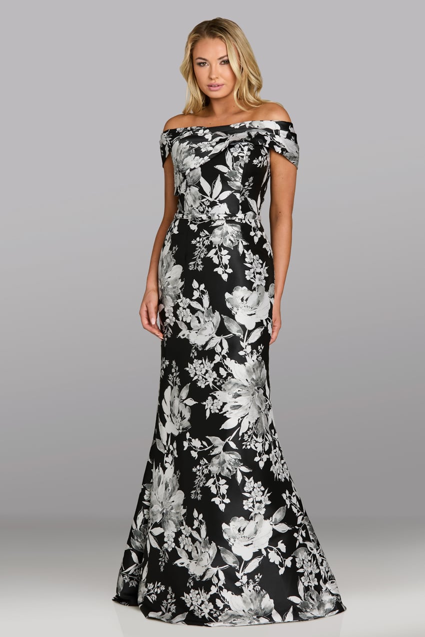 فيرياني كوتور 18610 – 18610 Off-Shoulder Evening Gown