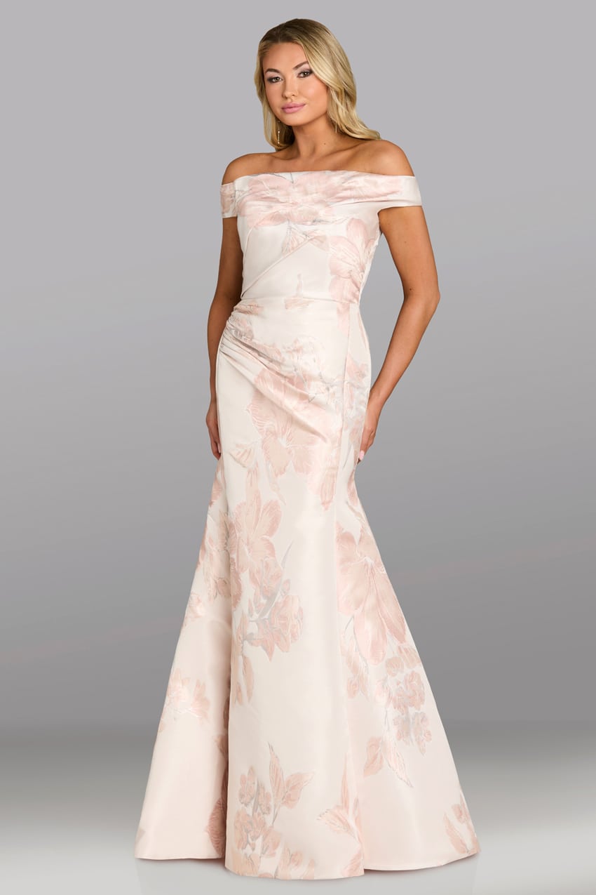 فيرياني كوتور 18642 – 18642 Off-Shoulder Mermaid Gown